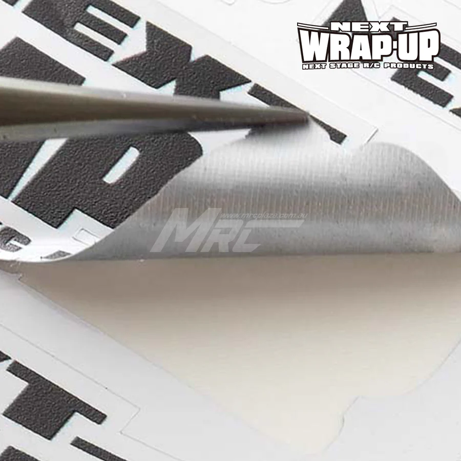 Wrap-Up Next Logo / Tyre Sticker Type-B - Red - Image 3